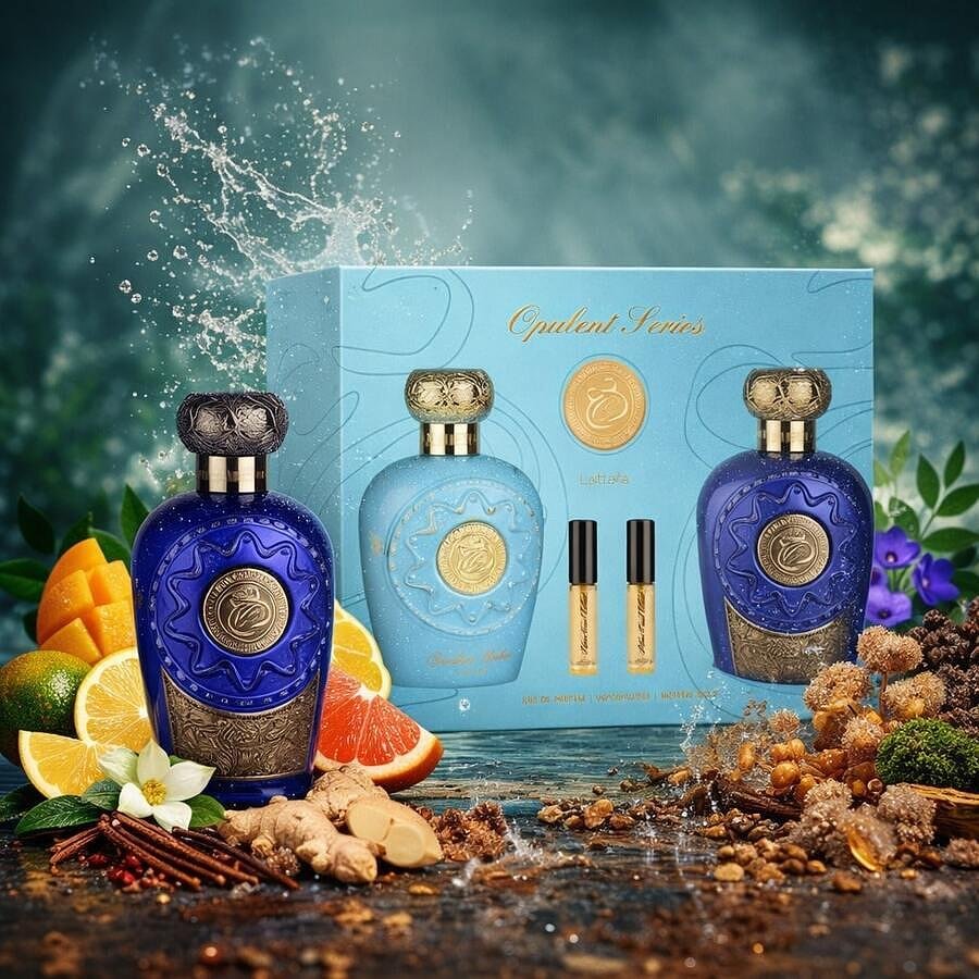 Lattafa Opulent Dubai & Blue Oud Elixir Eau de parfum 100 ml