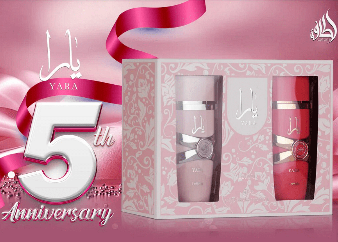 Сет Lattafa Yara + Yara Candy 5th Anniversary Edition
