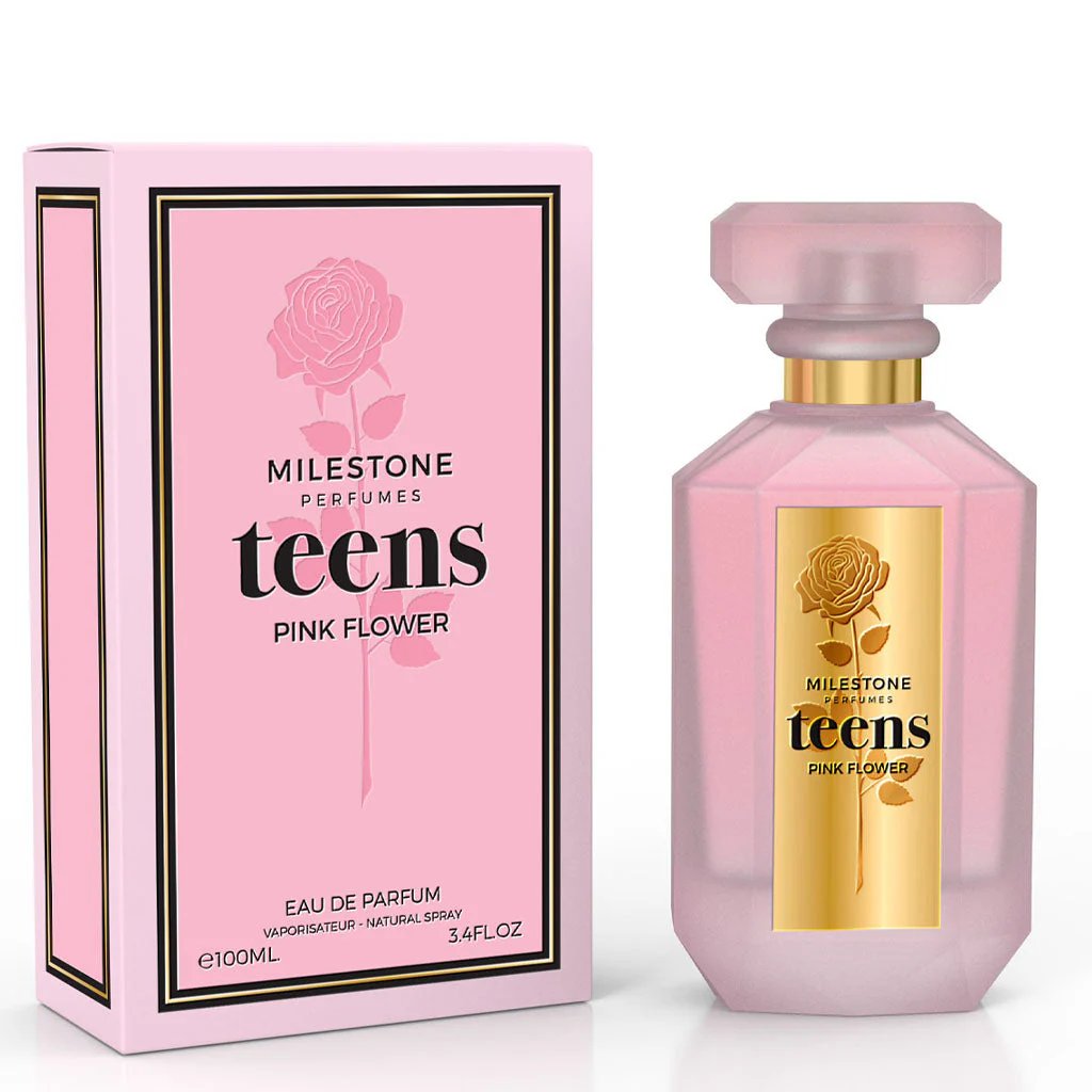 Milestone Teens Pink Flower