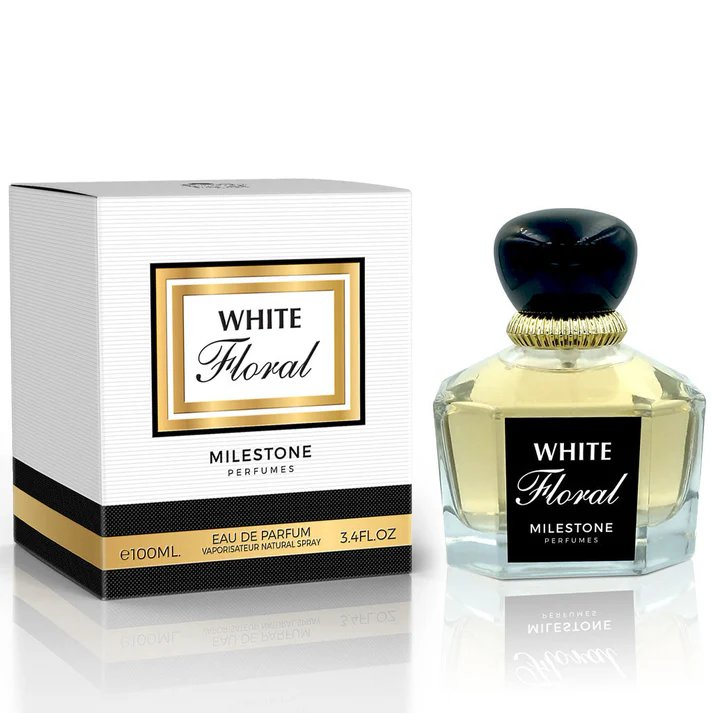 Milestone White Floral