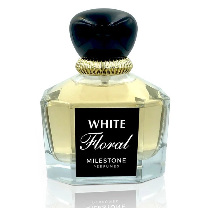 Milestone White Floral