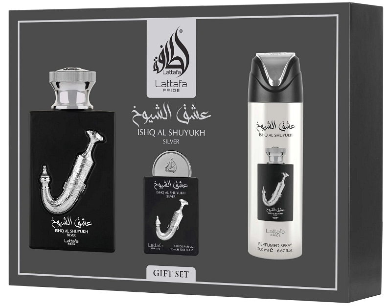 Сет Ishq Al Shuyukh Silver Gift Set