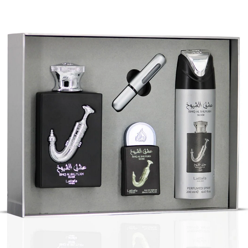Сет Ishq Al Shuyukh Silver Gift Set