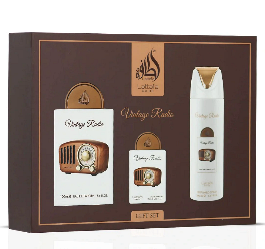 Сет Lattafa Pride Vintage Radio Gift set