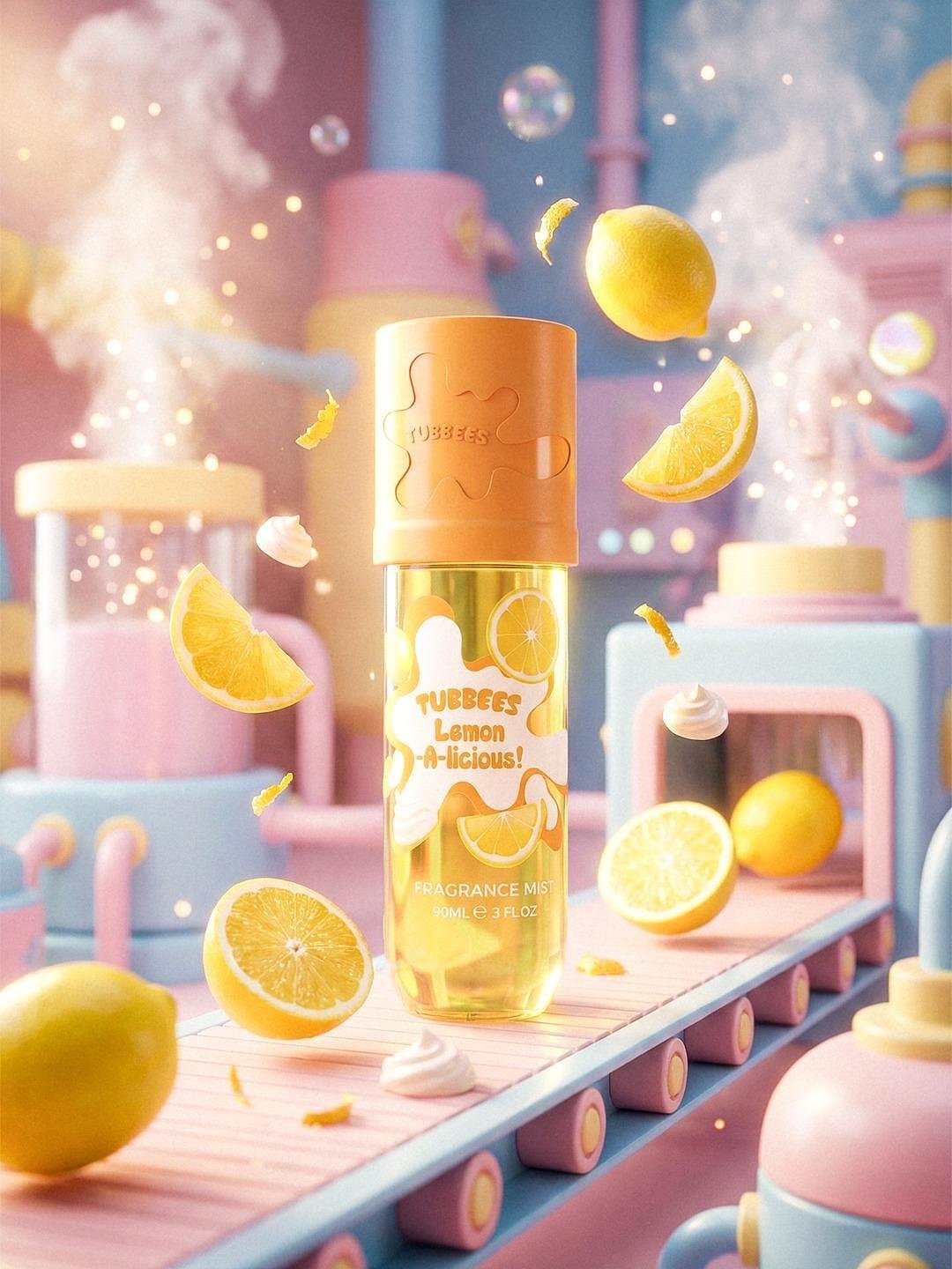 TUBBEES  Body Mist - Lemon A-Licious
