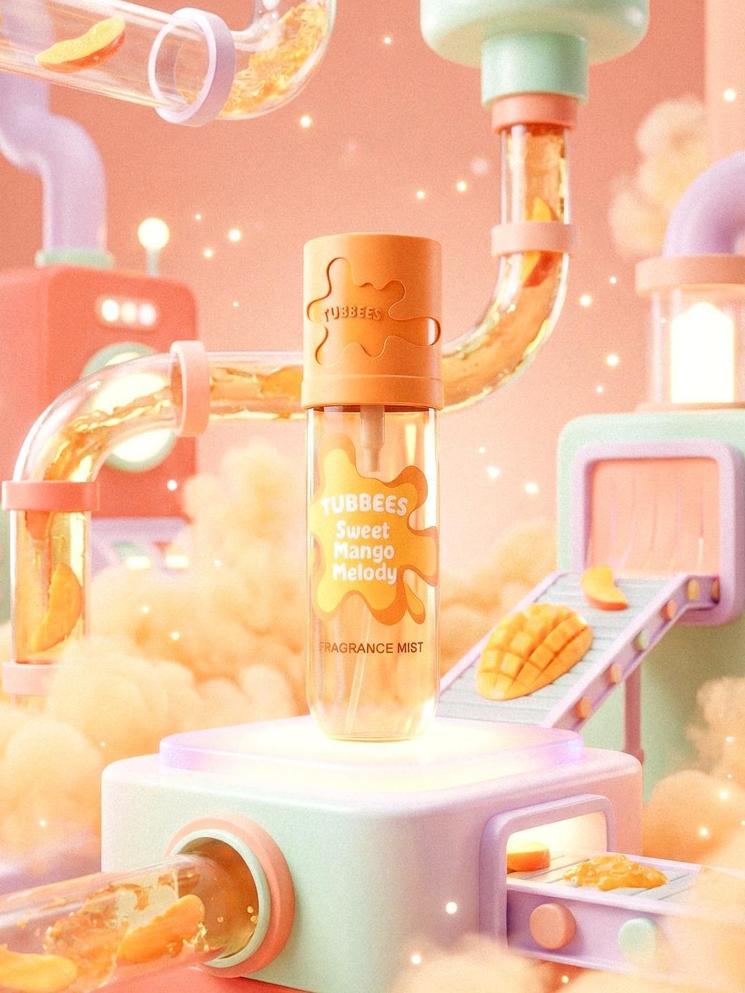 TUBBEES Body Mist - Sweet Mango Melody