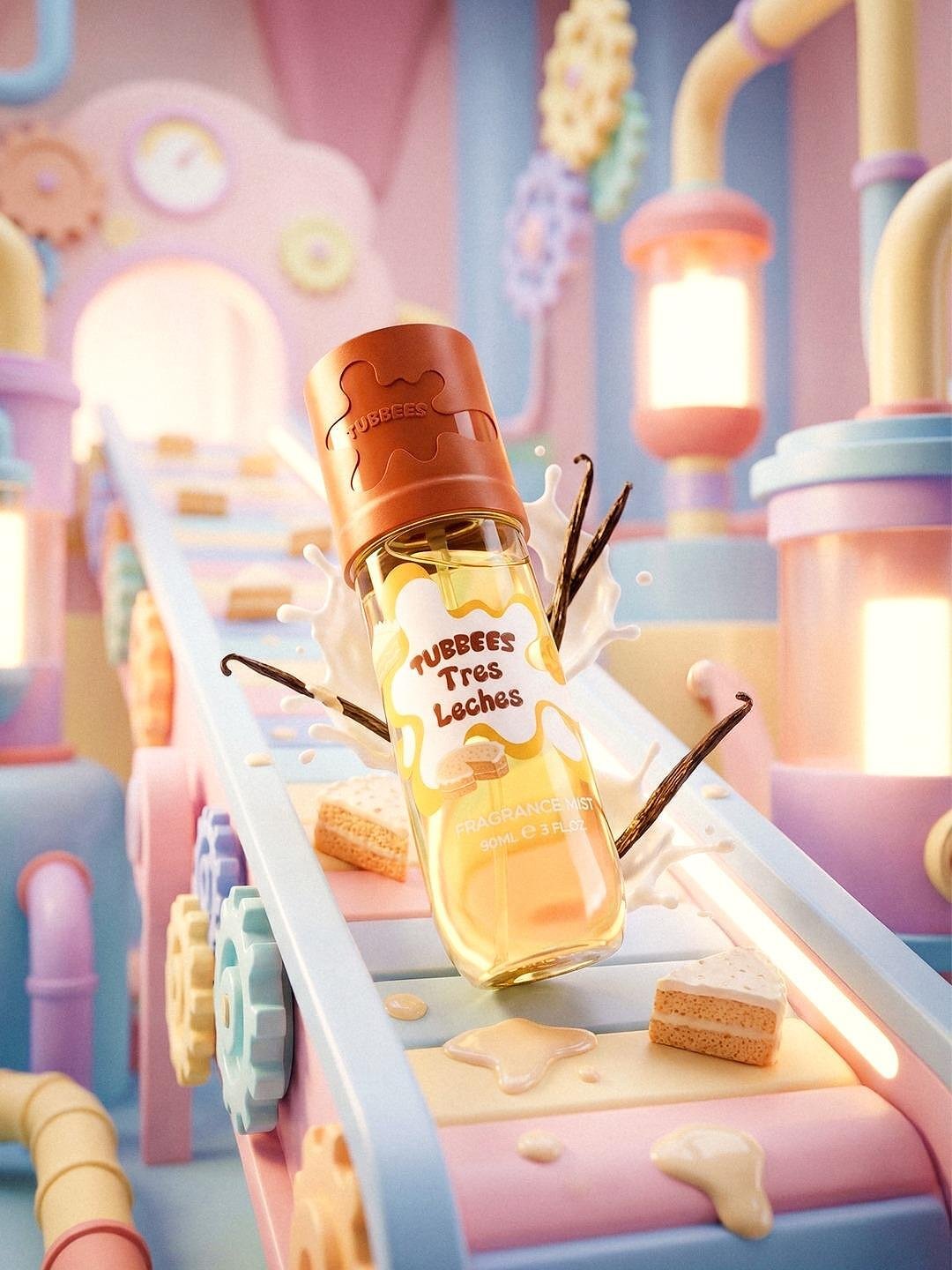 TUBBEES Body Mist - Tres Leches